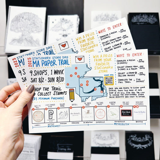 The MA Paper Trail - Map out your Stationery Store Day!