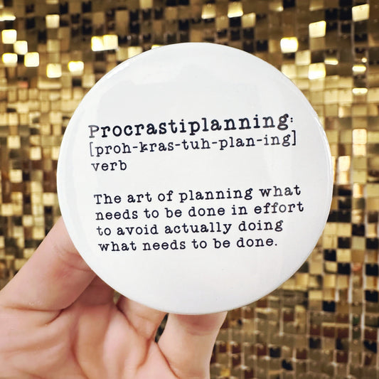 Procrastiplanning 101: Why Organizing Is a Valid Coping Mechanism