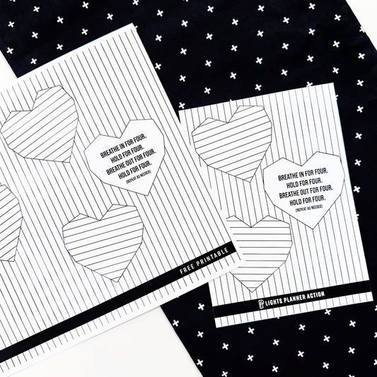 Unwind and Give Back: Free Washi Art Download for Mental Health Month