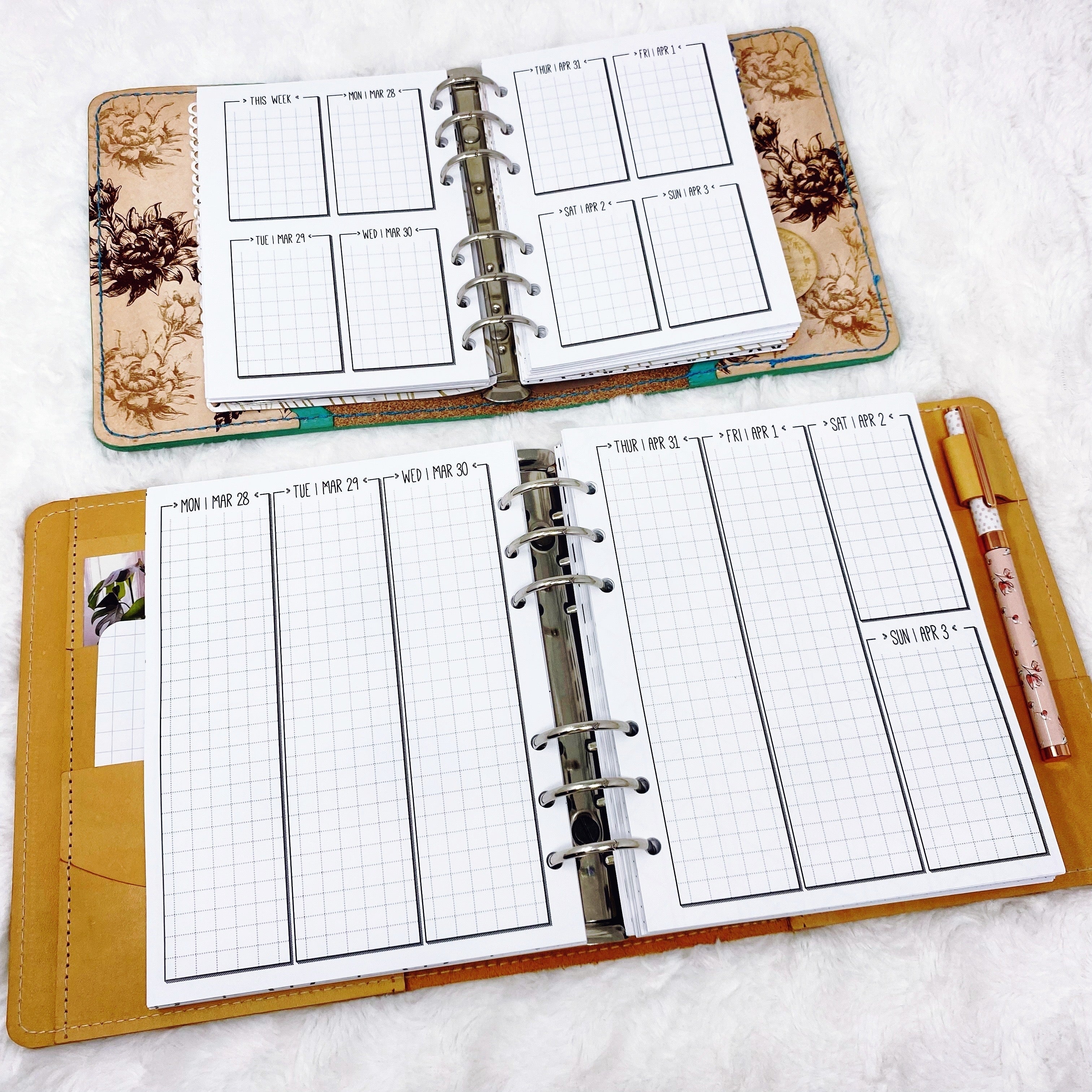 Ring Bound Planner Inserts | Lights Planner Action