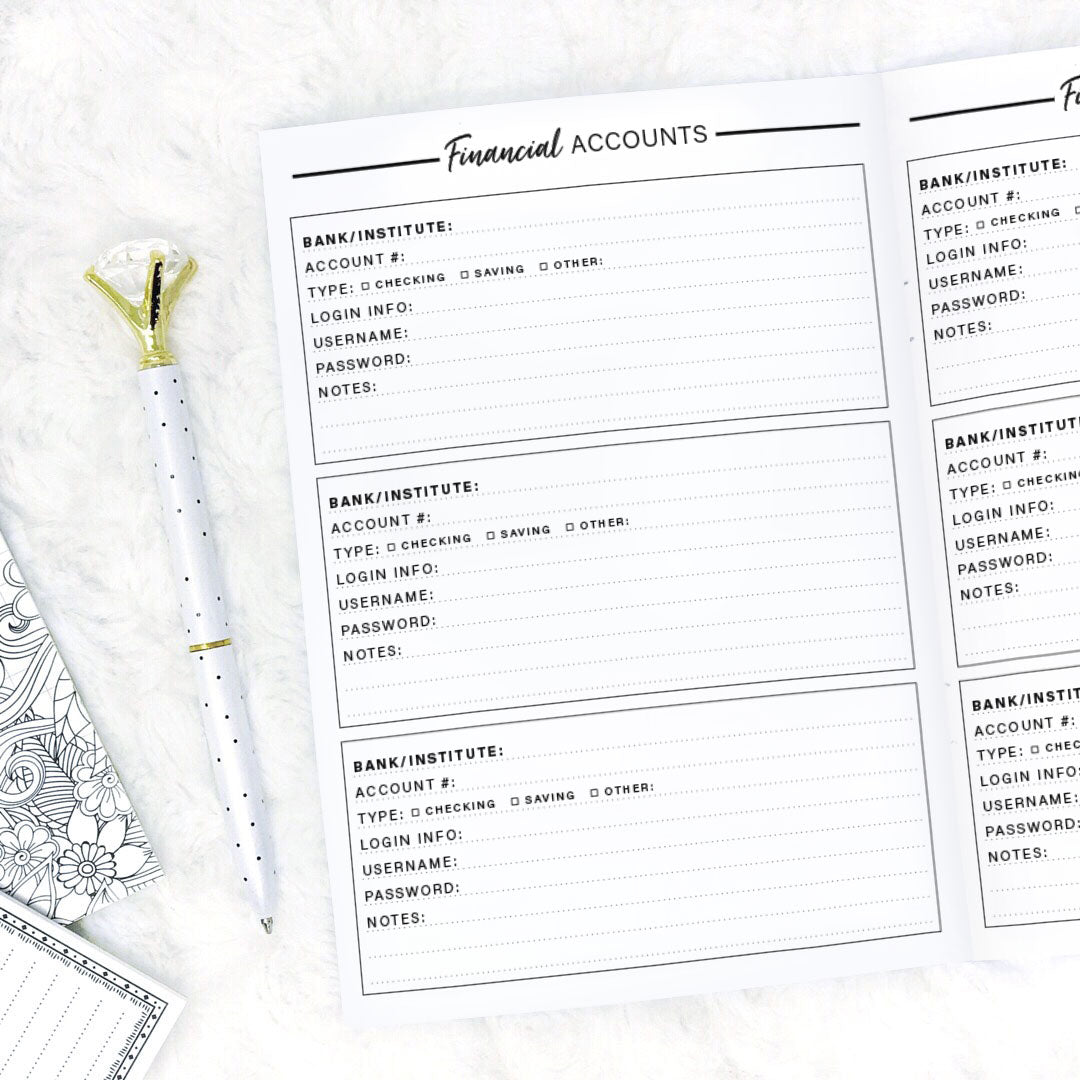 The Death Planner | Printable