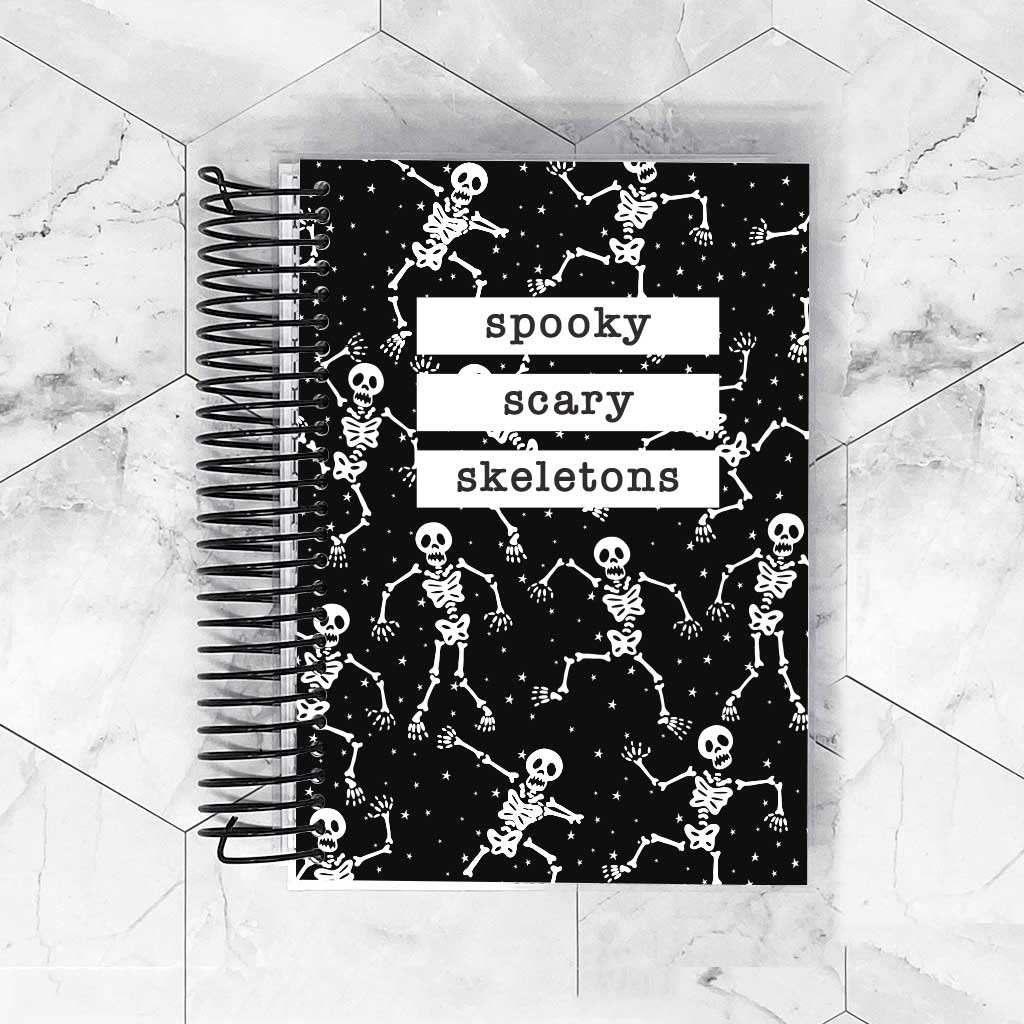 Skeletons | Removable Planner Cover