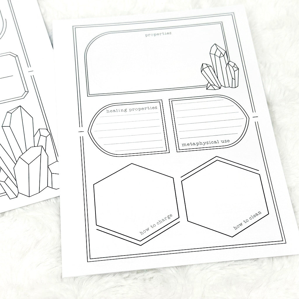 Crystal Journal | Printable