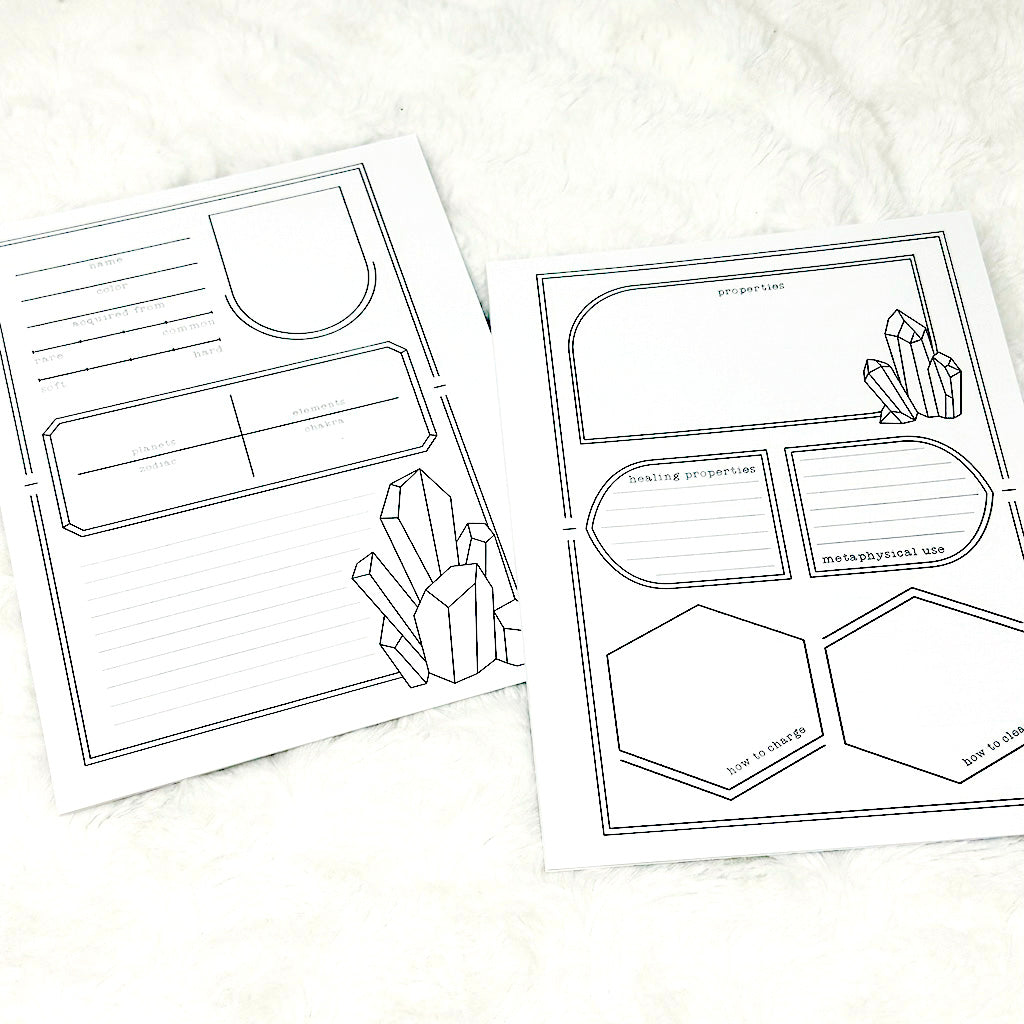 Crystal Journal | Printable