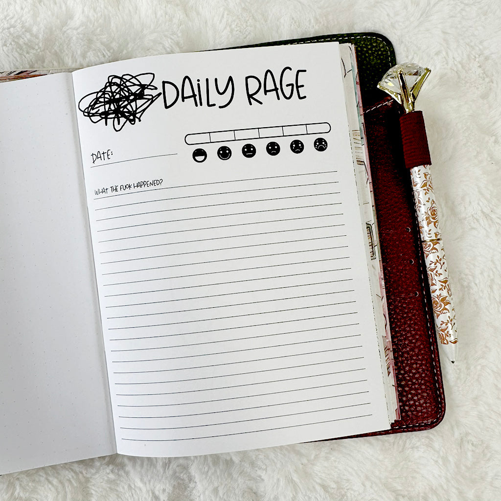 Rage Journal Vol 2 | Printable