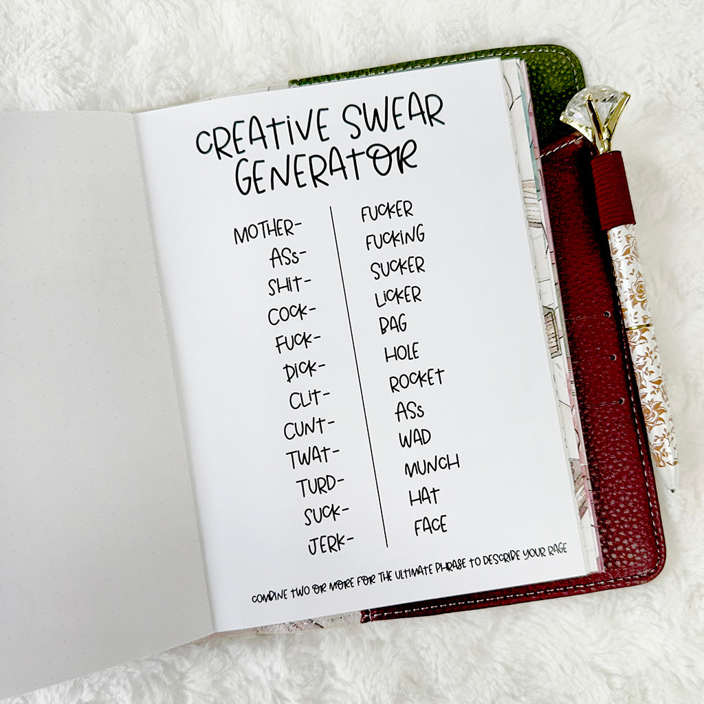 Rage Journal Vol 2 | Printable