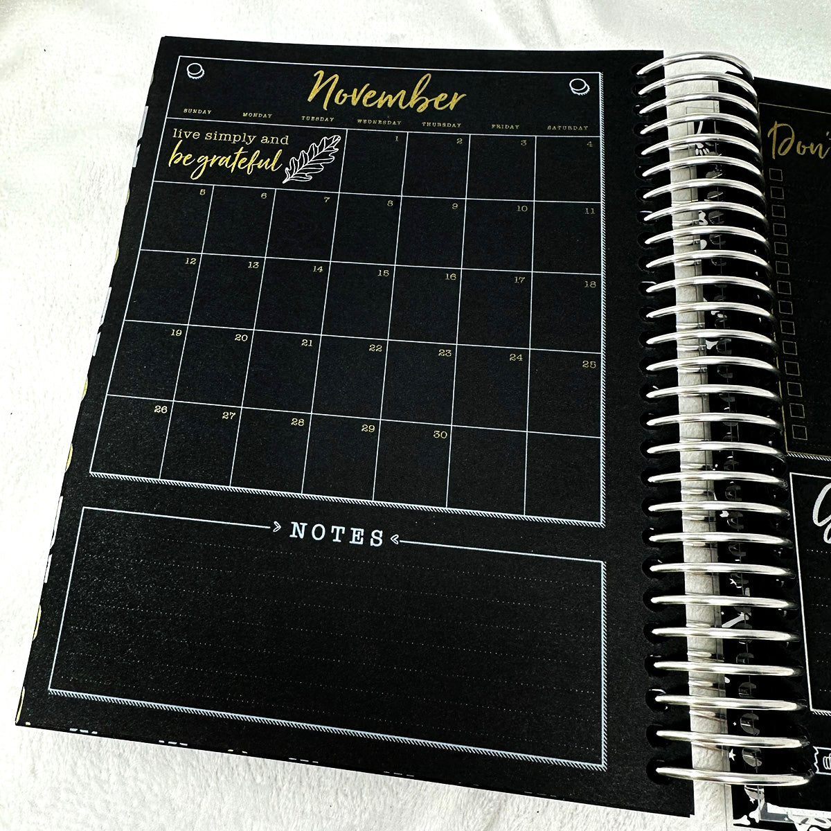 Thanksgiving Planner & Memory Keeper - 2025 | Blackout | Printed