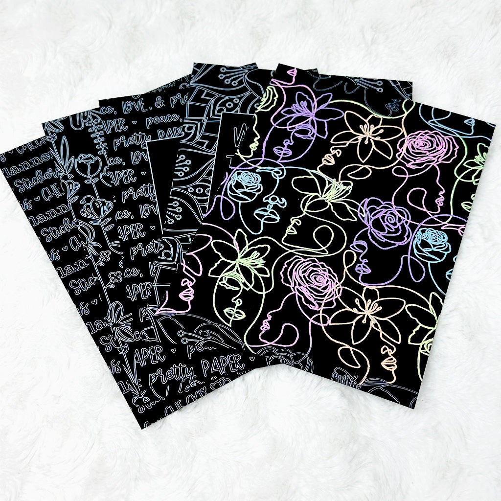 Blackout Coloring Dashboard | Printed