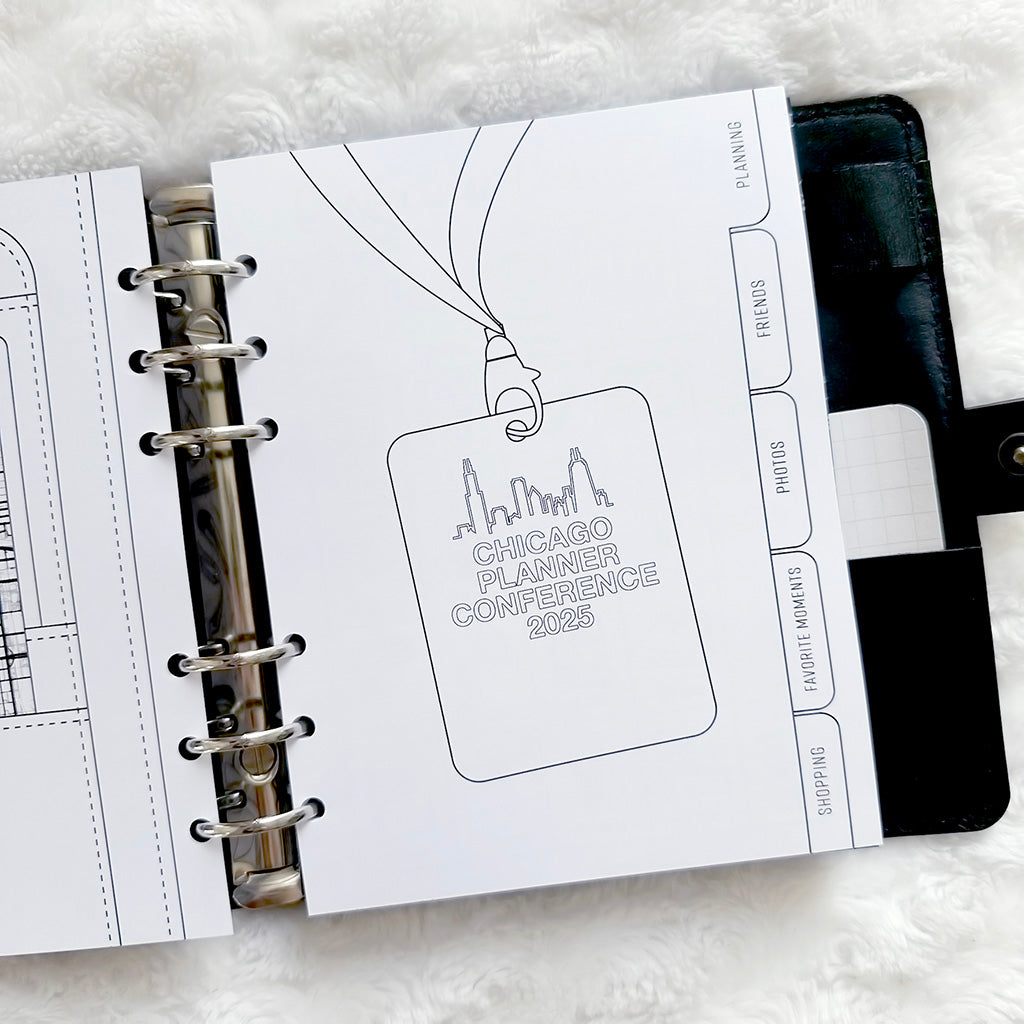 Conference Planner & Memory Keeper | CPC Official Merch | Printed