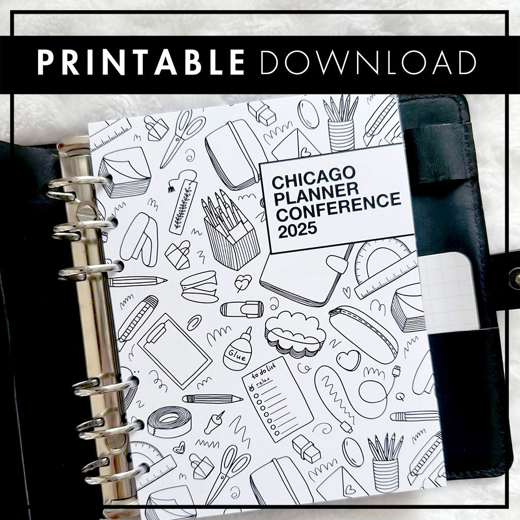 Conference Planner & Memory Keeper | CPC Official Merch | Printable