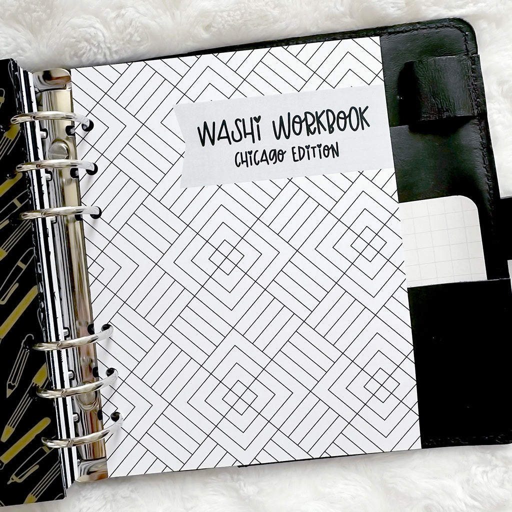 Washi Workbook | CPC Official Merch | Printed
