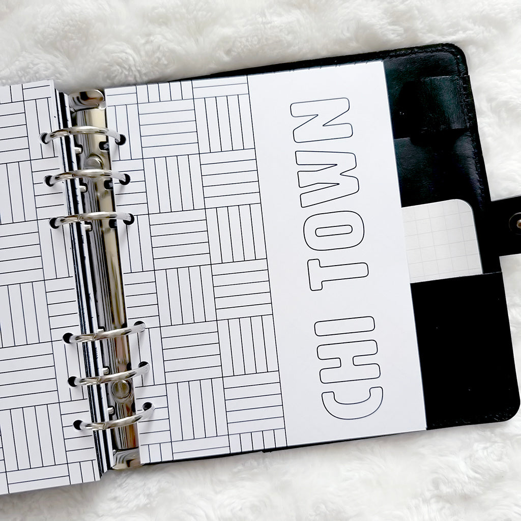Chicago Planner Conference | Coiled Bundle | Printed
