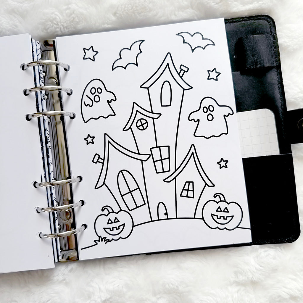 Washi Workbook - Halloween | Printed