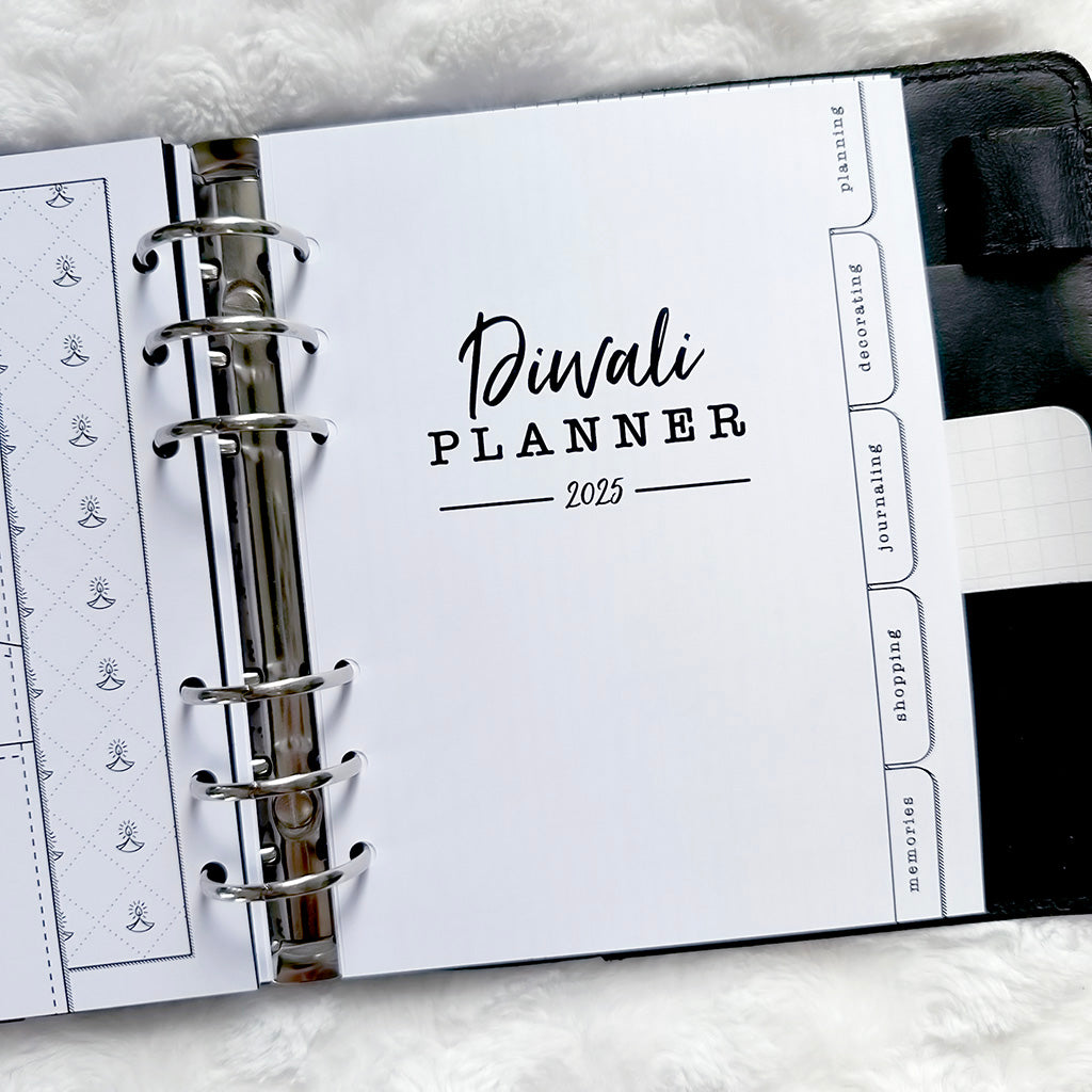 Diwali Planner & Memory Keeper - 2025 | Printed