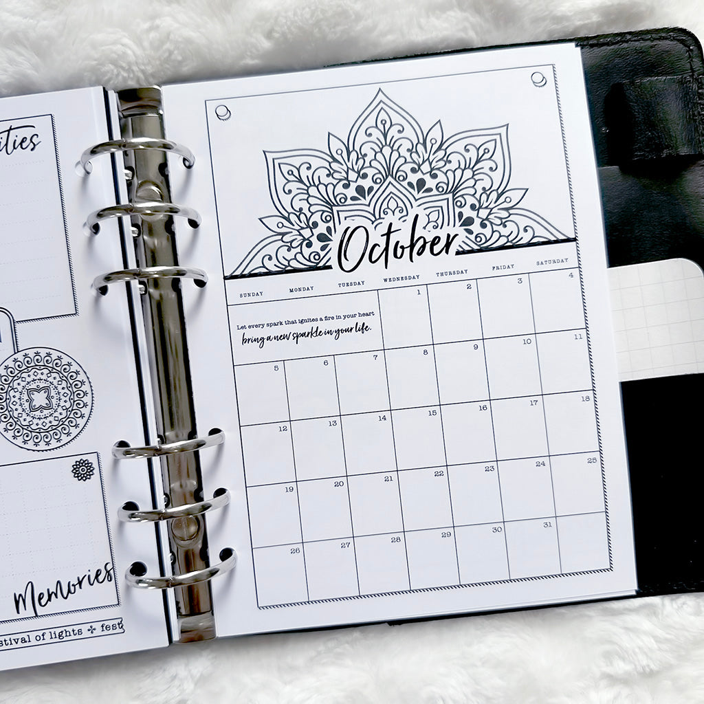 Diwali Planner & Memory Keeper - 2025 | Printed