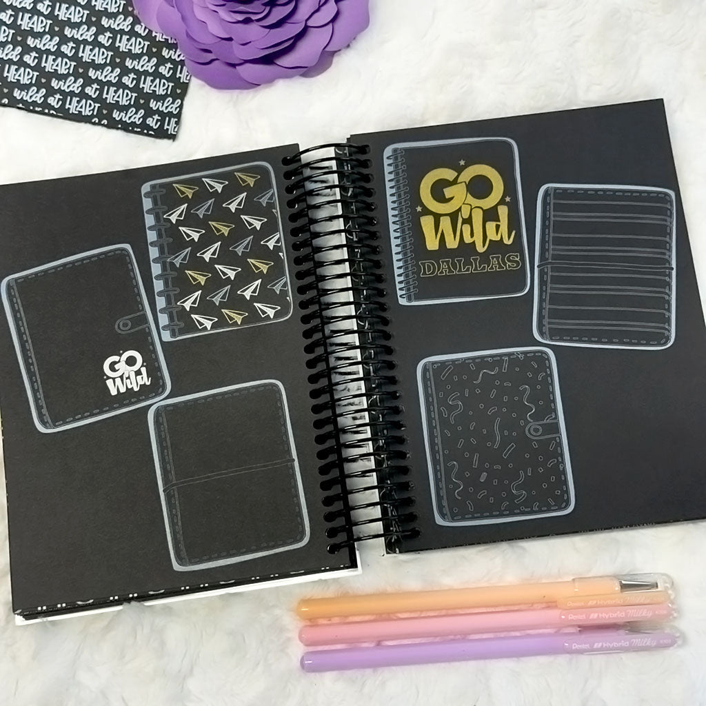 Wild Coloring Book | Go Wild 2024 Merchandise | Blackout | Printed