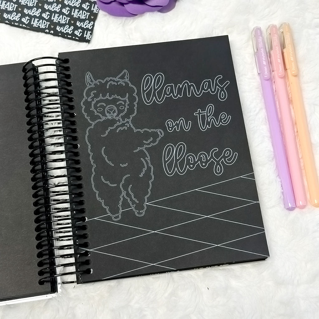 Wild Coloring Book | Go Wild 2024 Merchandise | Blackout | Printed