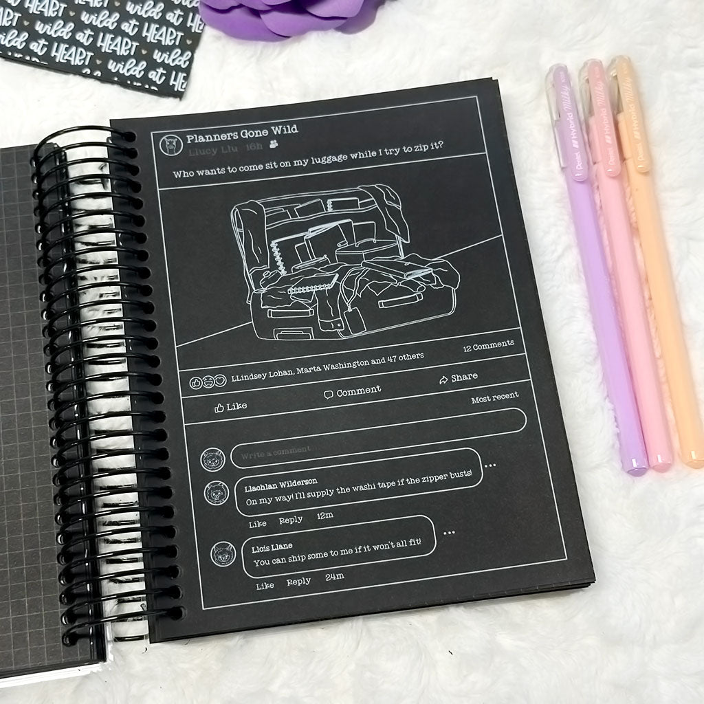 Wild Coloring Book | Go Wild 2024 Merchandise | Blackout | Printed