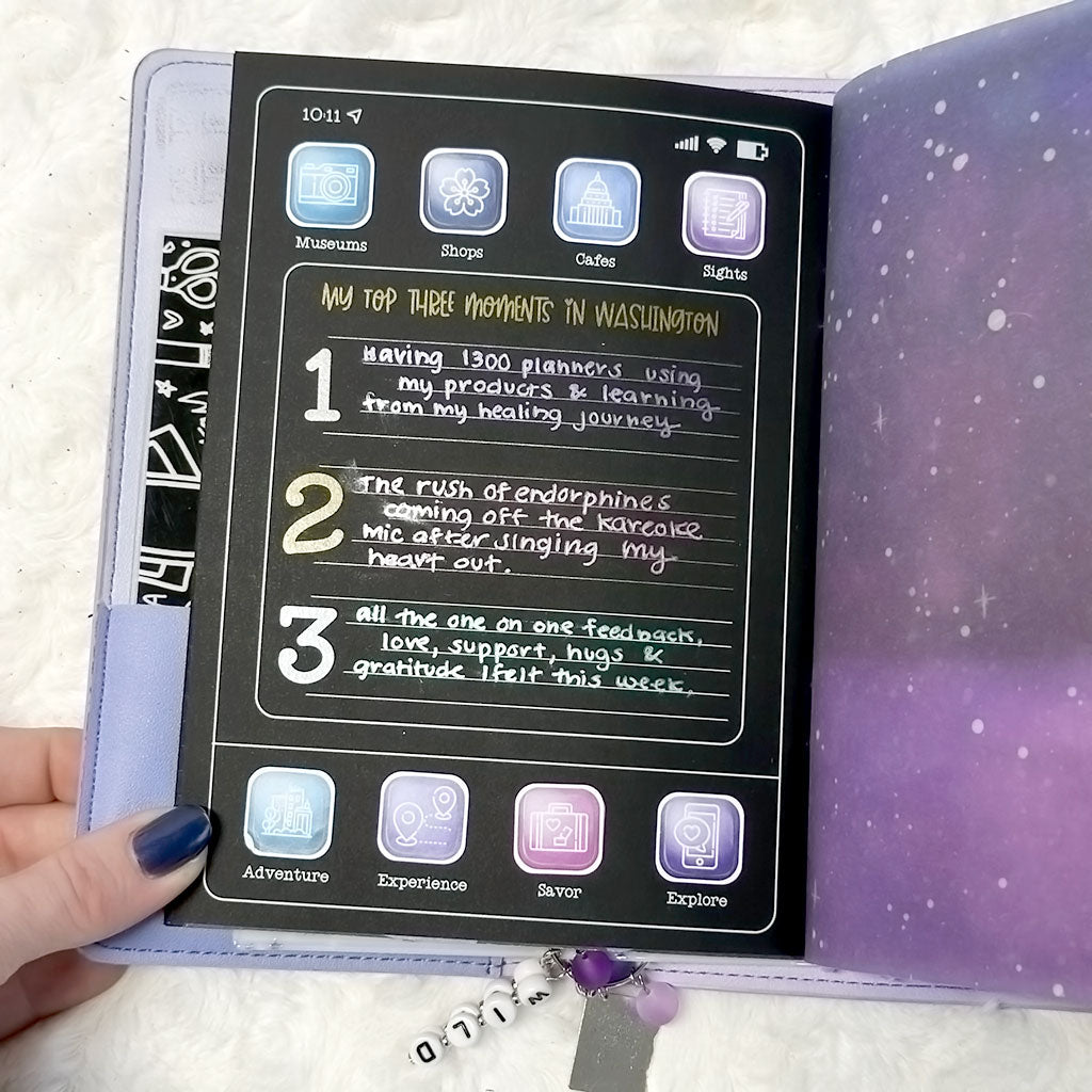 Wild Memories Insert | Go Wild 2024 Official Merchandise | Blackout | Printed