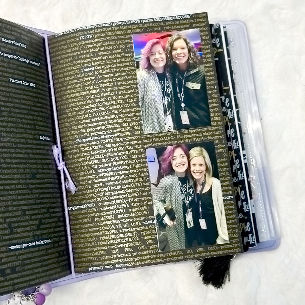 Wild Memories Insert | Go Wild 2024 Official Merchandise | Blackout | Printed