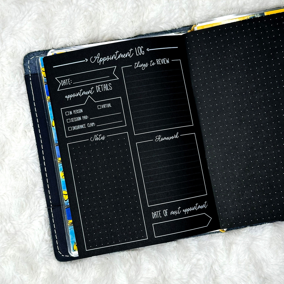Therapy Journal | Blackout | Printed