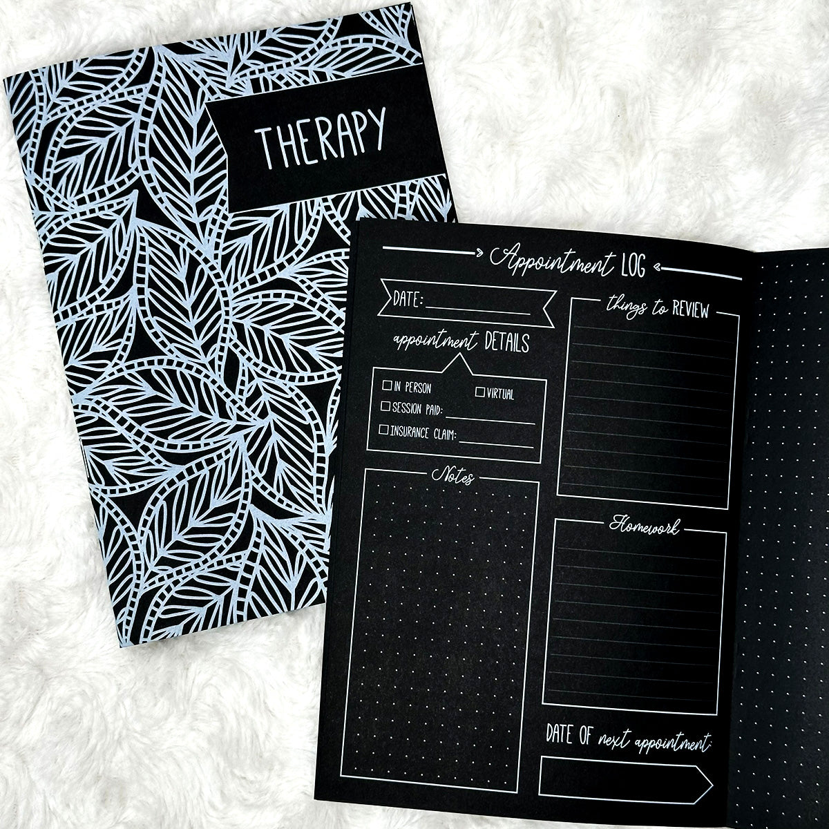 Therapy Journal | Blackout | Printed