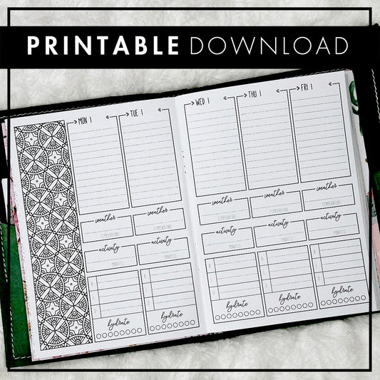 Mental Notes - Zentangles | Printable