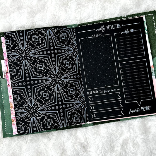 Mental Notes - Zentangles | Blackout | Printed