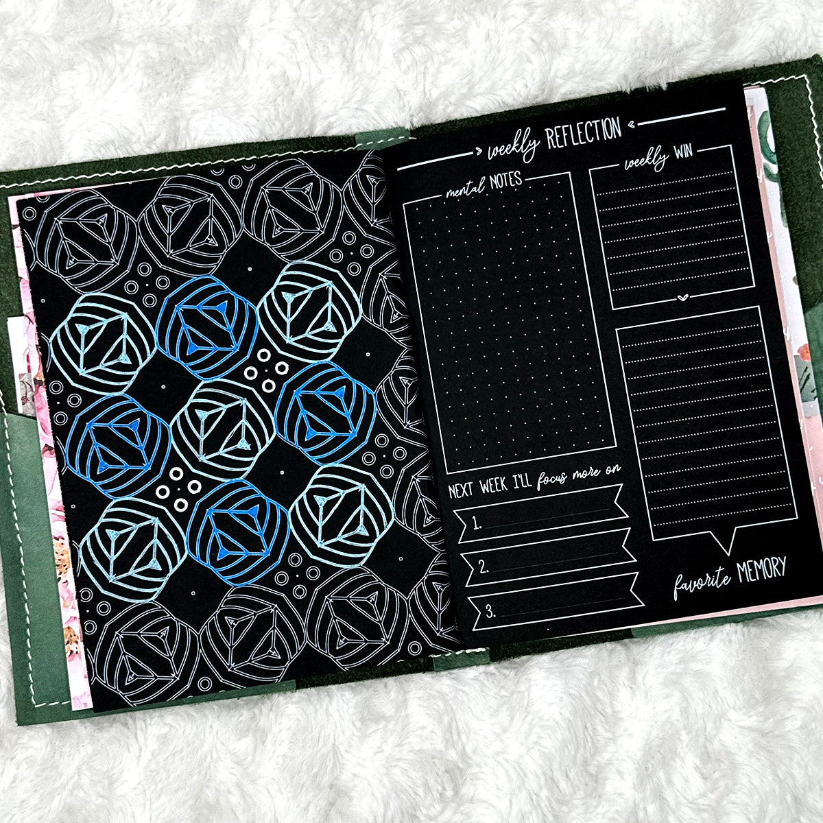 Mental Notes - Zentangles | Blackout | Printed