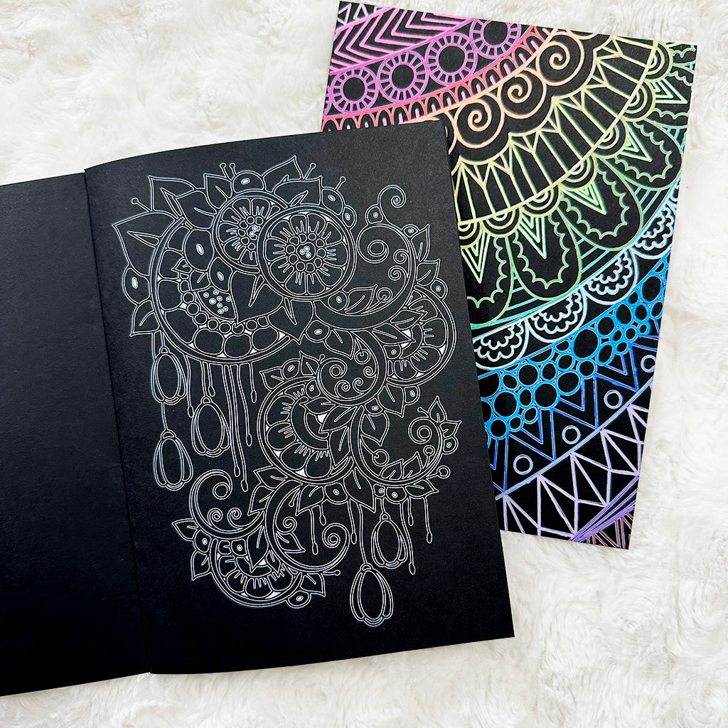 Fierce Florals Coloring | Blackout | Printed
