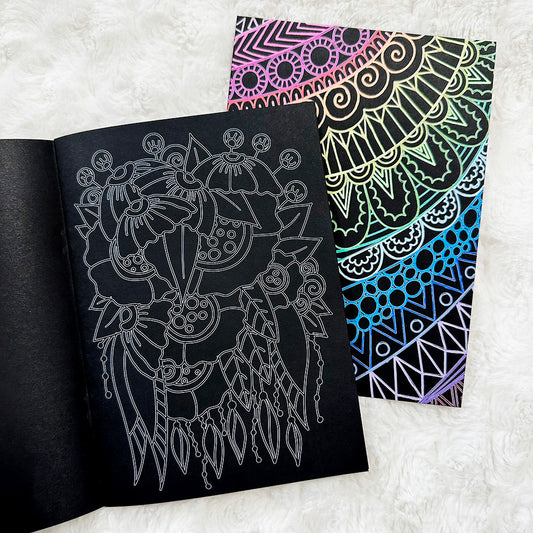 Fierce Florals Coloring | Blackout | Printed