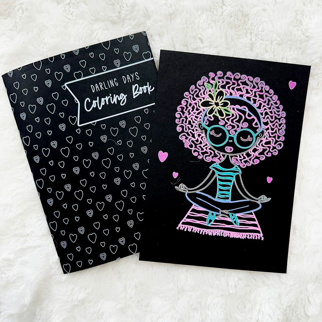 Darling Days Coloring | Blackout | Printed