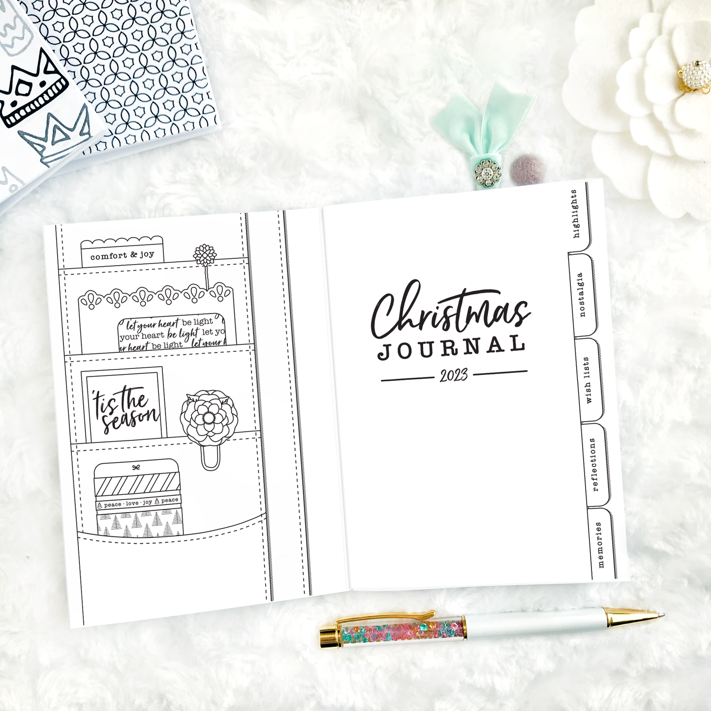 Christmas Countdown Journal - 2023 | Printed