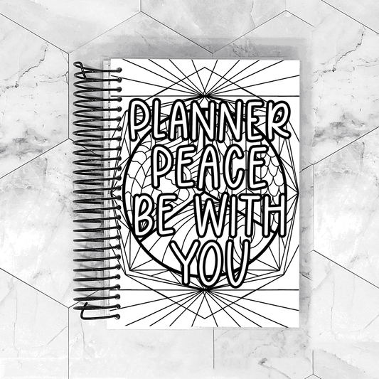 Planner Peace | Removable Planner Cover