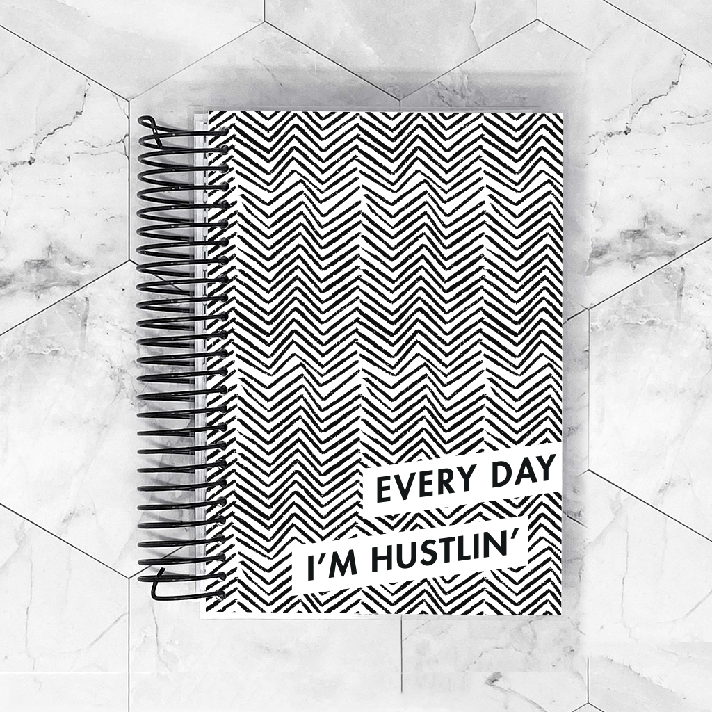 Hustlin | Removable Planner Cover