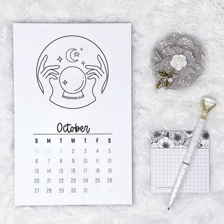 2024 In Your Hands Monthly - Vertical | Notepad | Printed