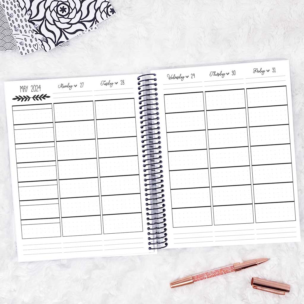 Teacher Planner Vertical | 2025-2026 | Printed