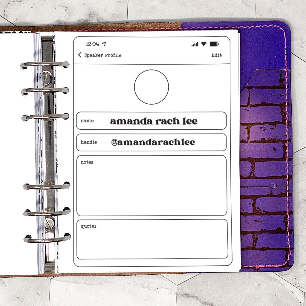 Wild Days Memory Keeper | Go Wild 2024 Official Merchandise | Printable