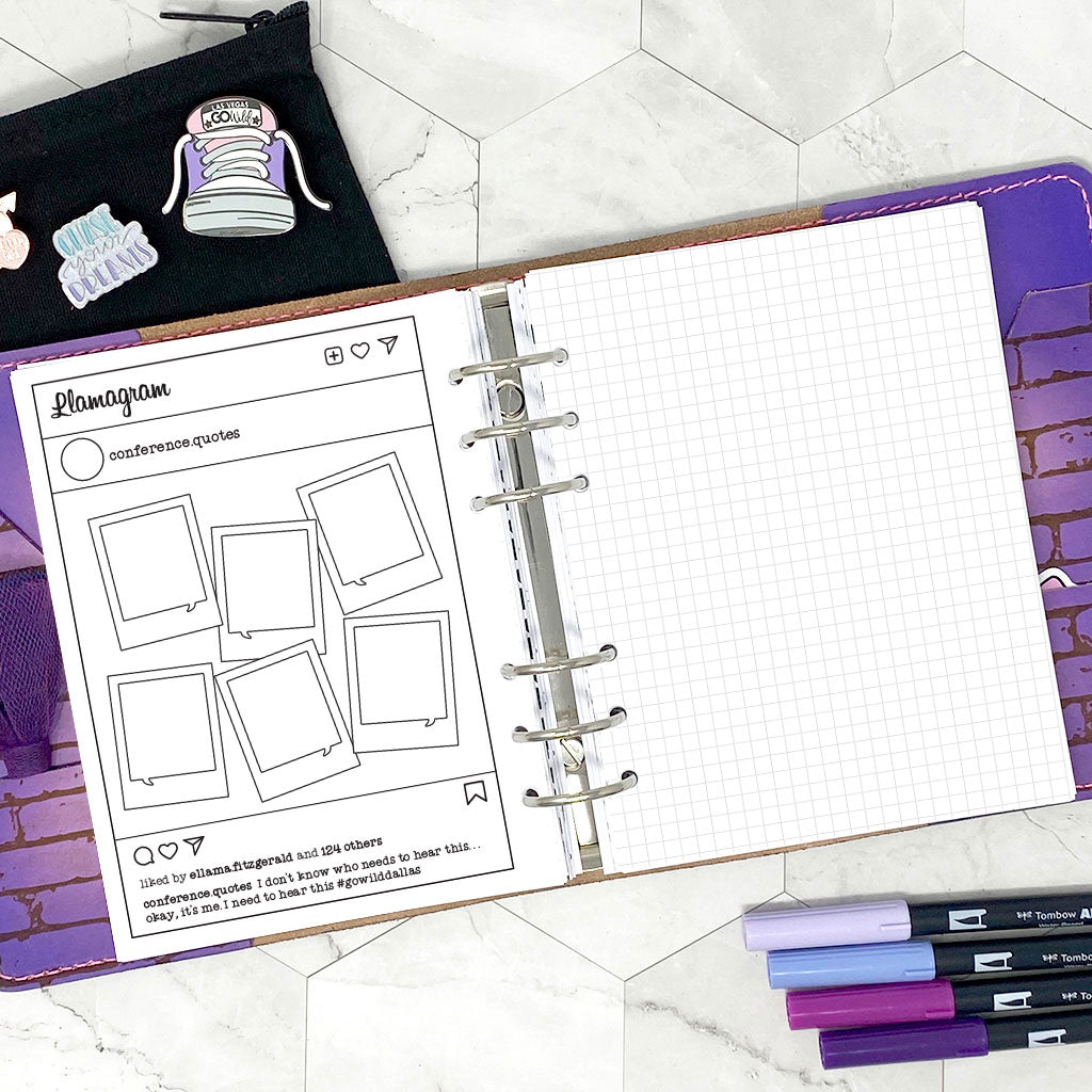 Wild Memories Insert | Go Wild 2024 Official Merchandise | Printable