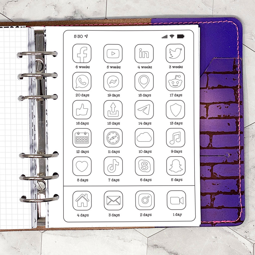 Wild Planning Insert | Go Wild 2024 Official Merchandise | Printable