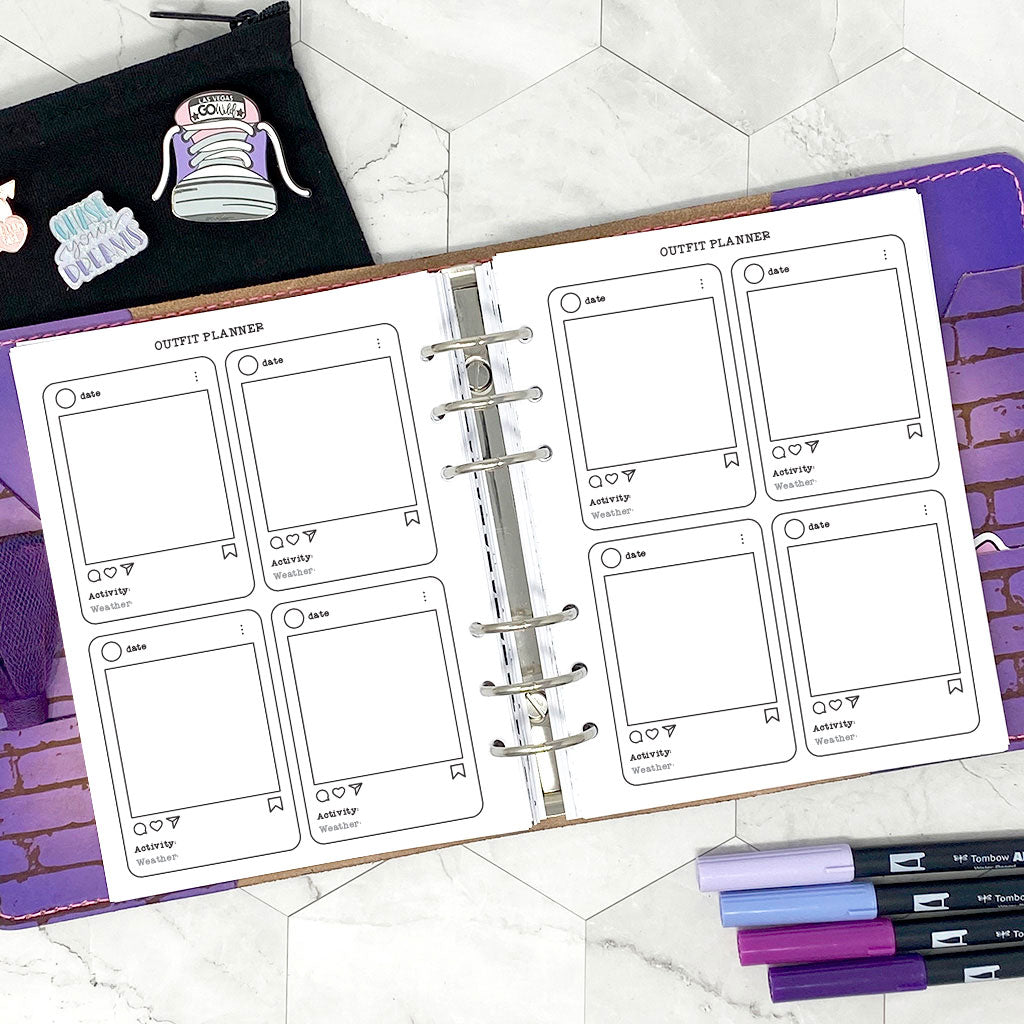 Wild Planning Insert | Go Wild 2024 Official Merchandise | Printed