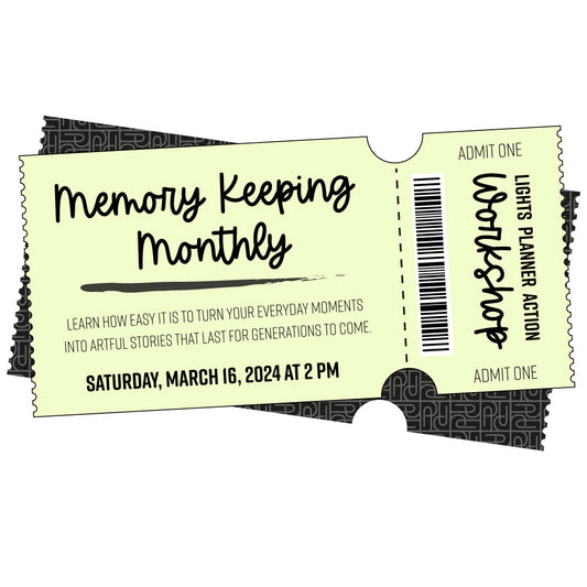 Memory Keeping Monthly - Book Lover Edition