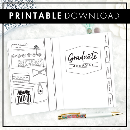 Graduation Memory Keeper | Printable