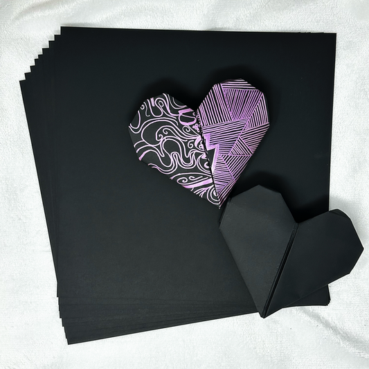 Blackout Origami Paper