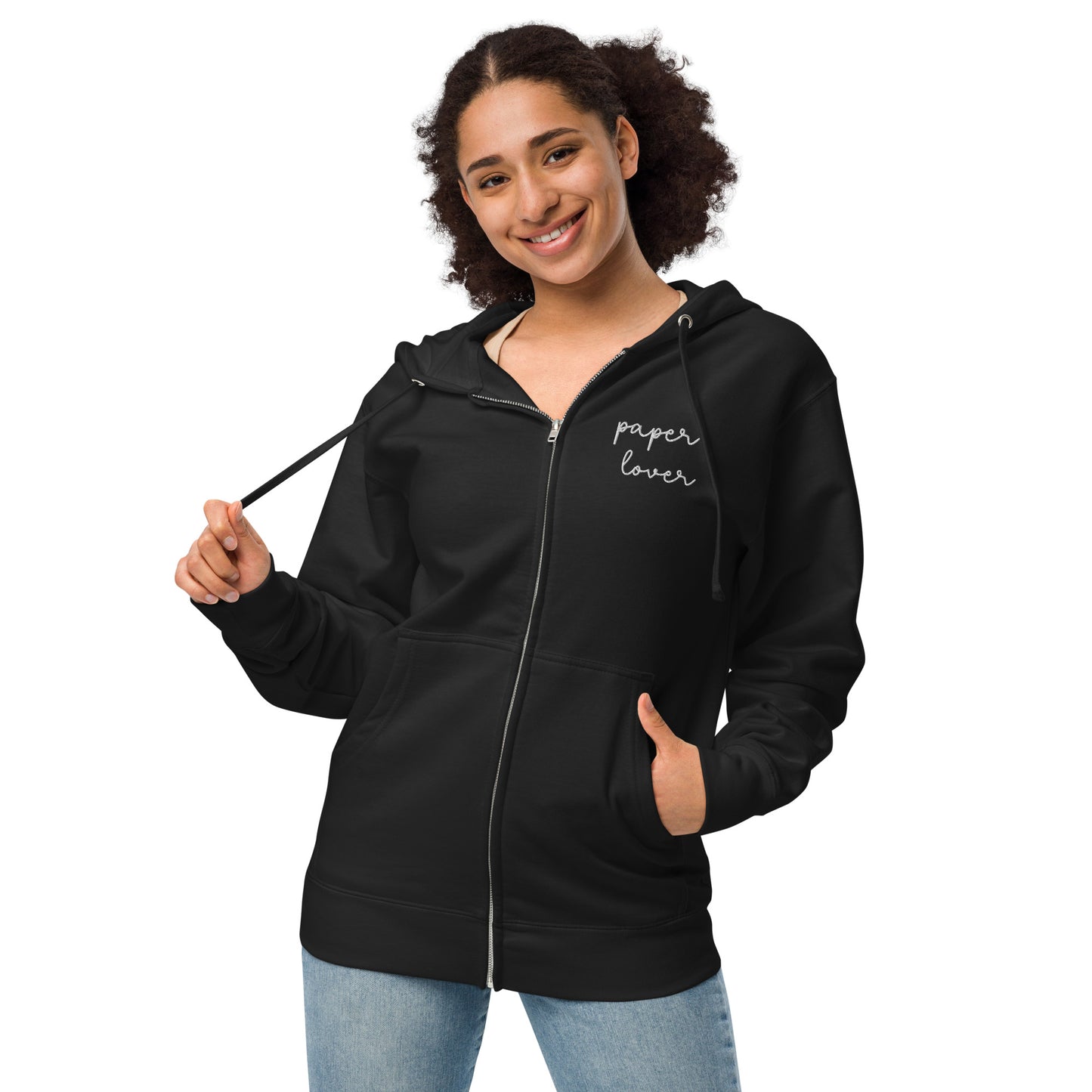 Paper Lover Zipup Hoodie