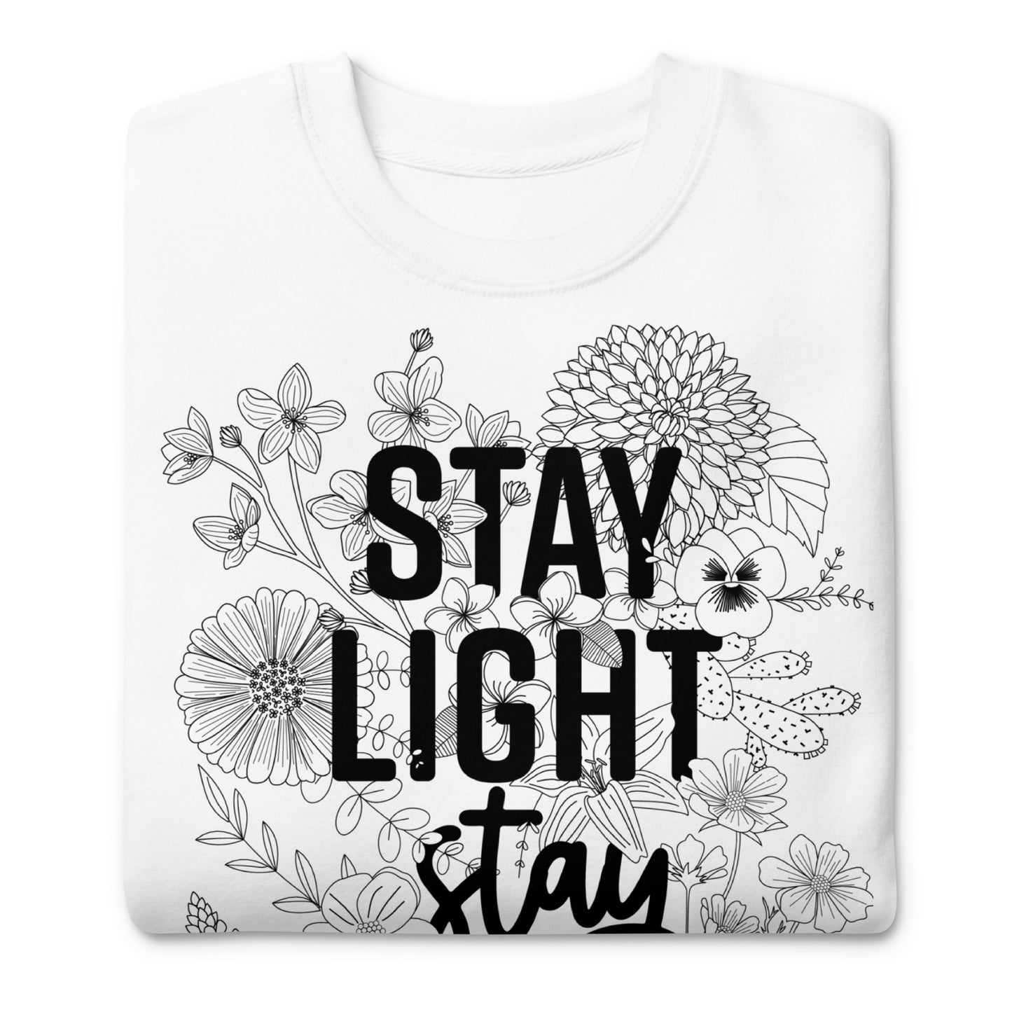 SLSB Mural Sweatshirt - White