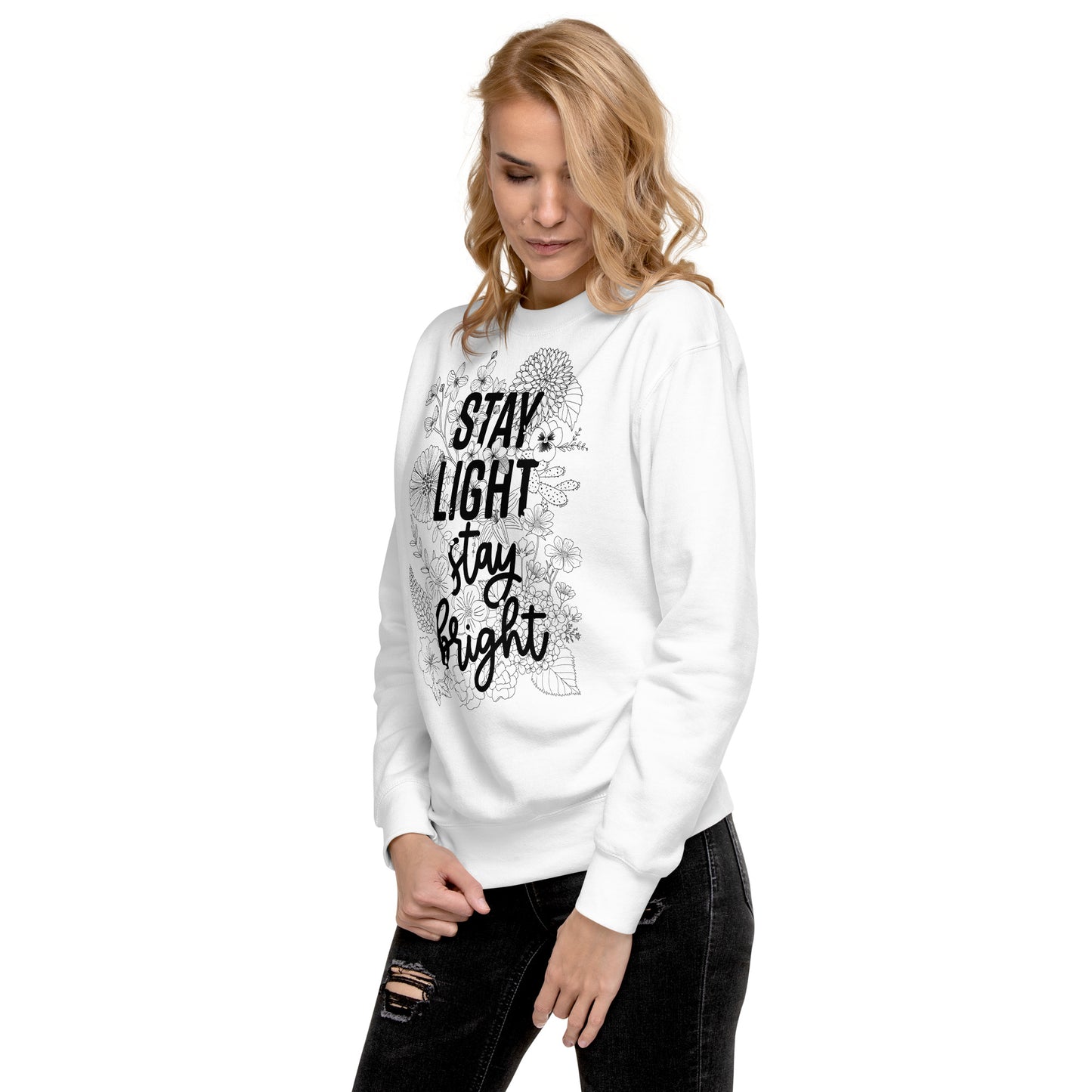 SLSB Mural Sweatshirt - White