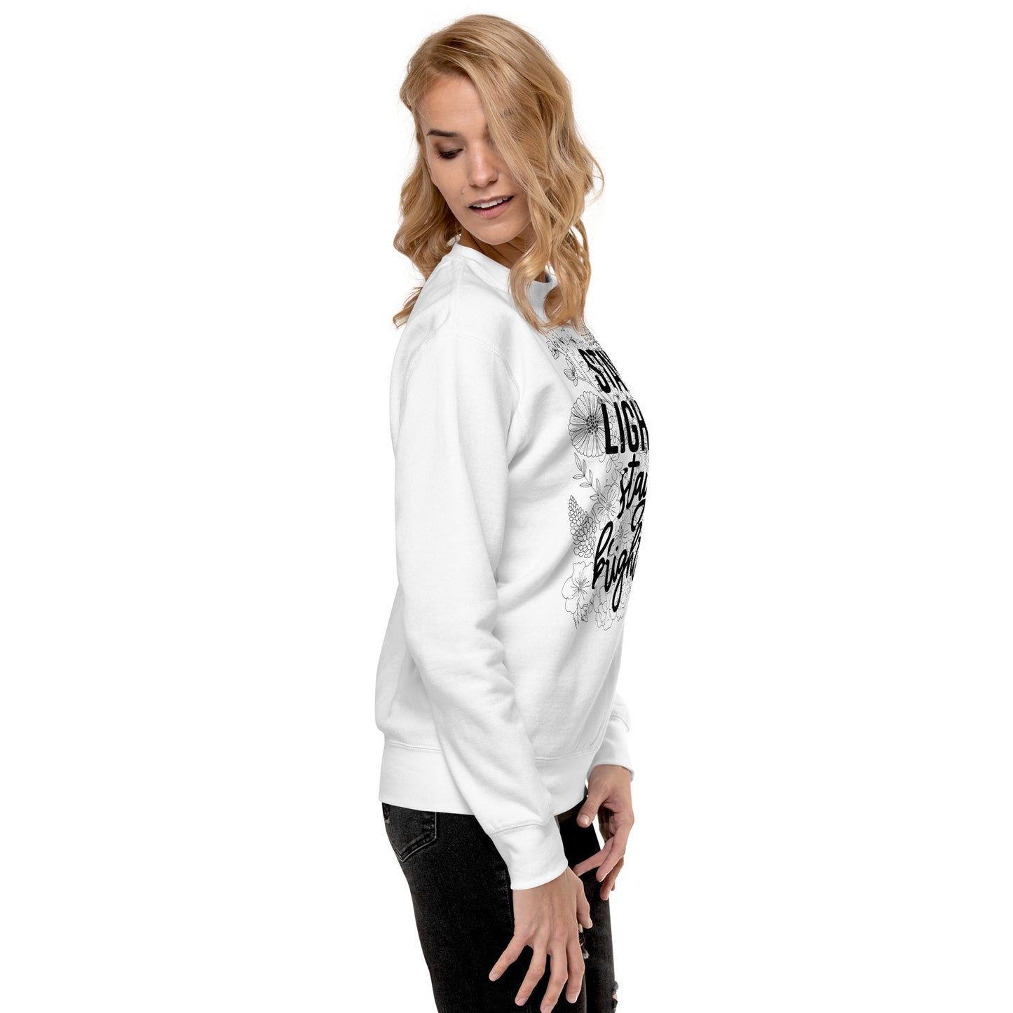 SLSB Mural Sweatshirt - White