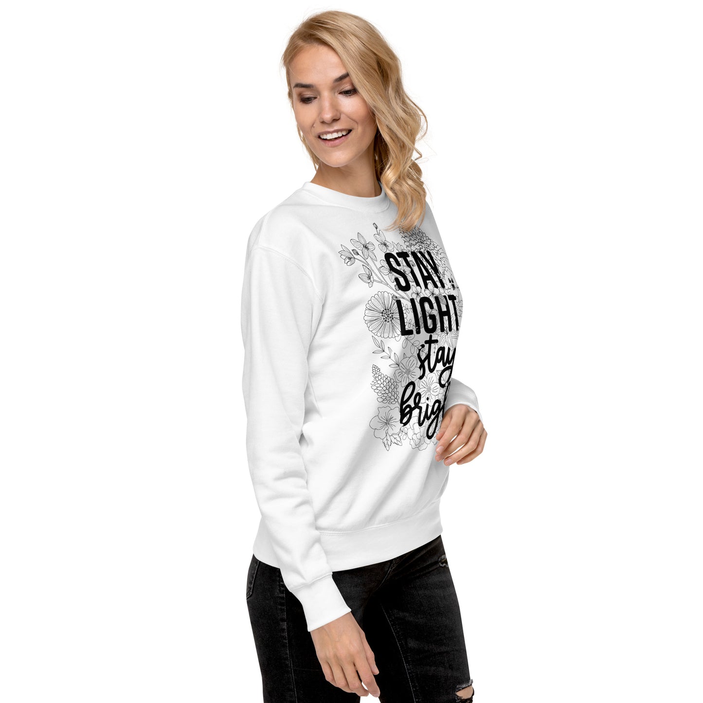 SLSB Mural Sweatshirt - White