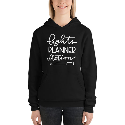 Lights Planner Action Hoodie